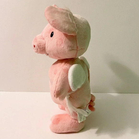 2014 Hallmark Cupid Shuffle Plush Pig Sound Motion 12 Inch Valentine Animated - Picture 12 of 15